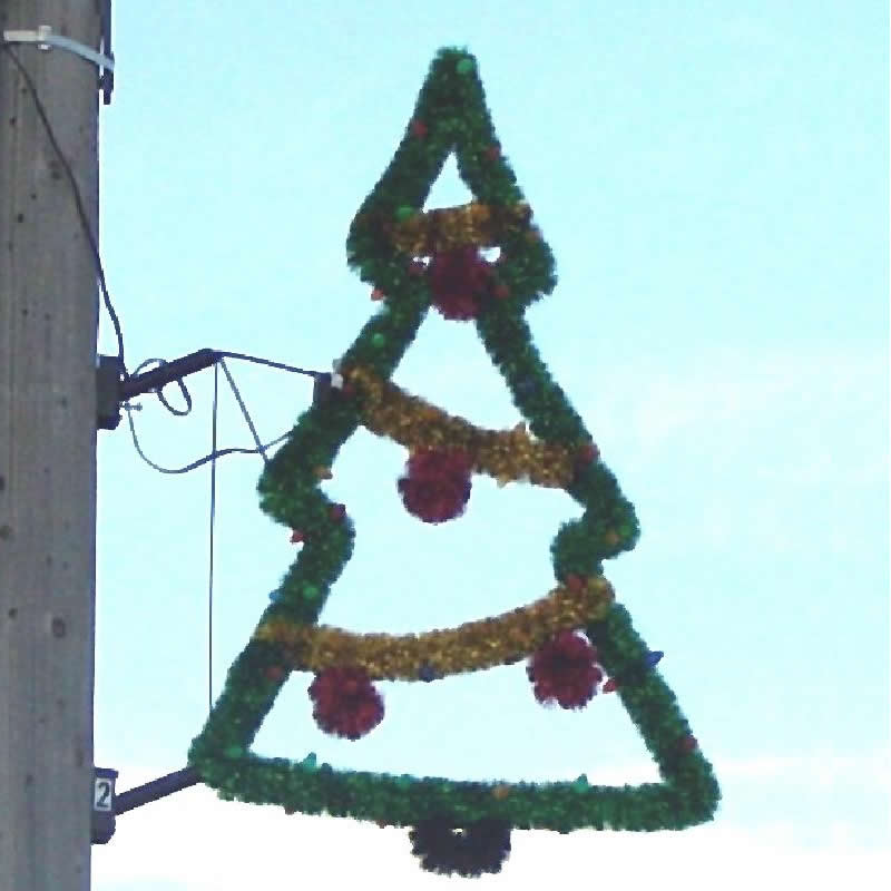 Christmas Tree Pole Mount